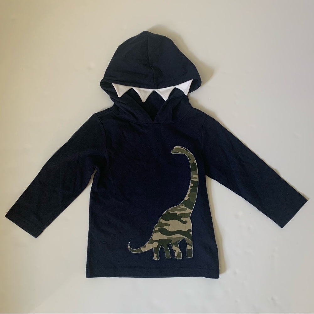 NEW NWOT Gymboree Dinosaur Hooded Tee 18-24